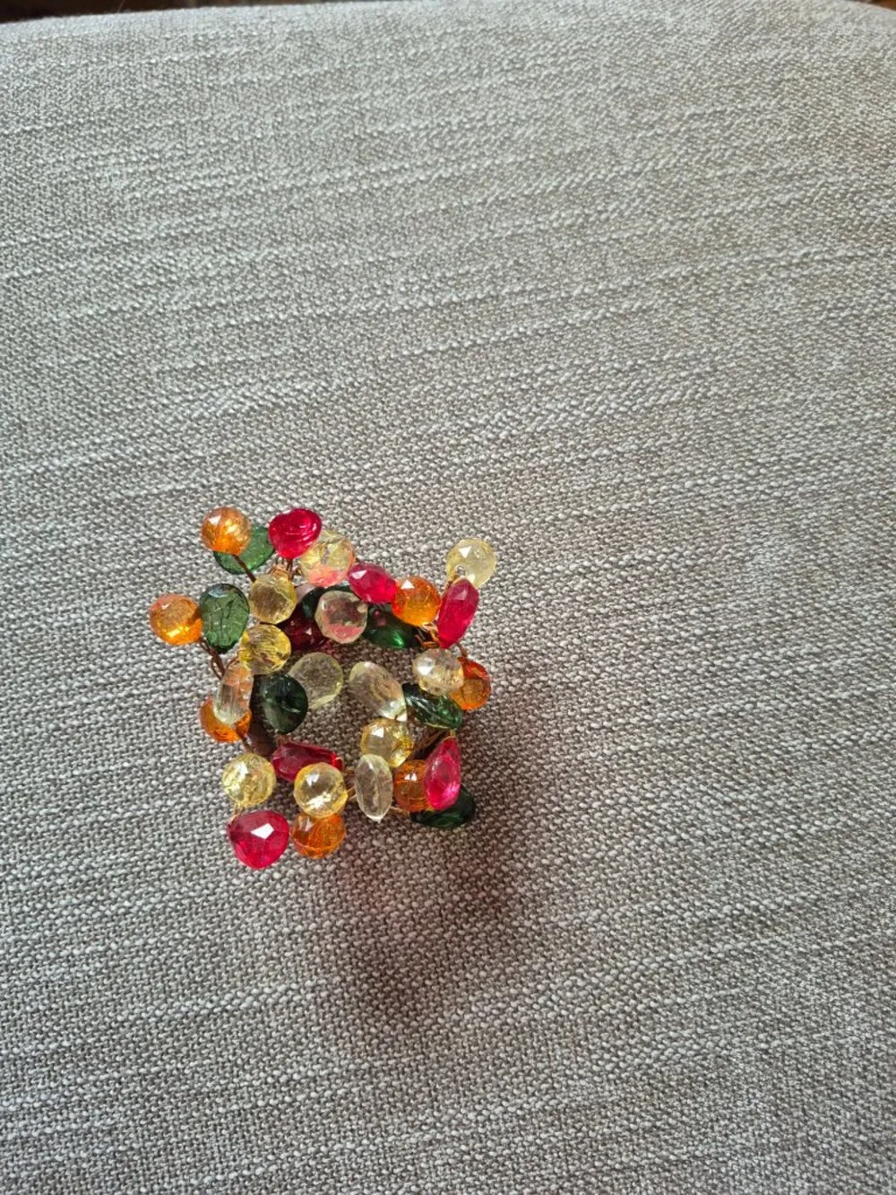 6 fall color pier 1 napkin holders